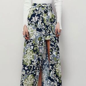 Free People Wrap Maxi Skirt with Mini Underskirt - Size 10 - Worn Once